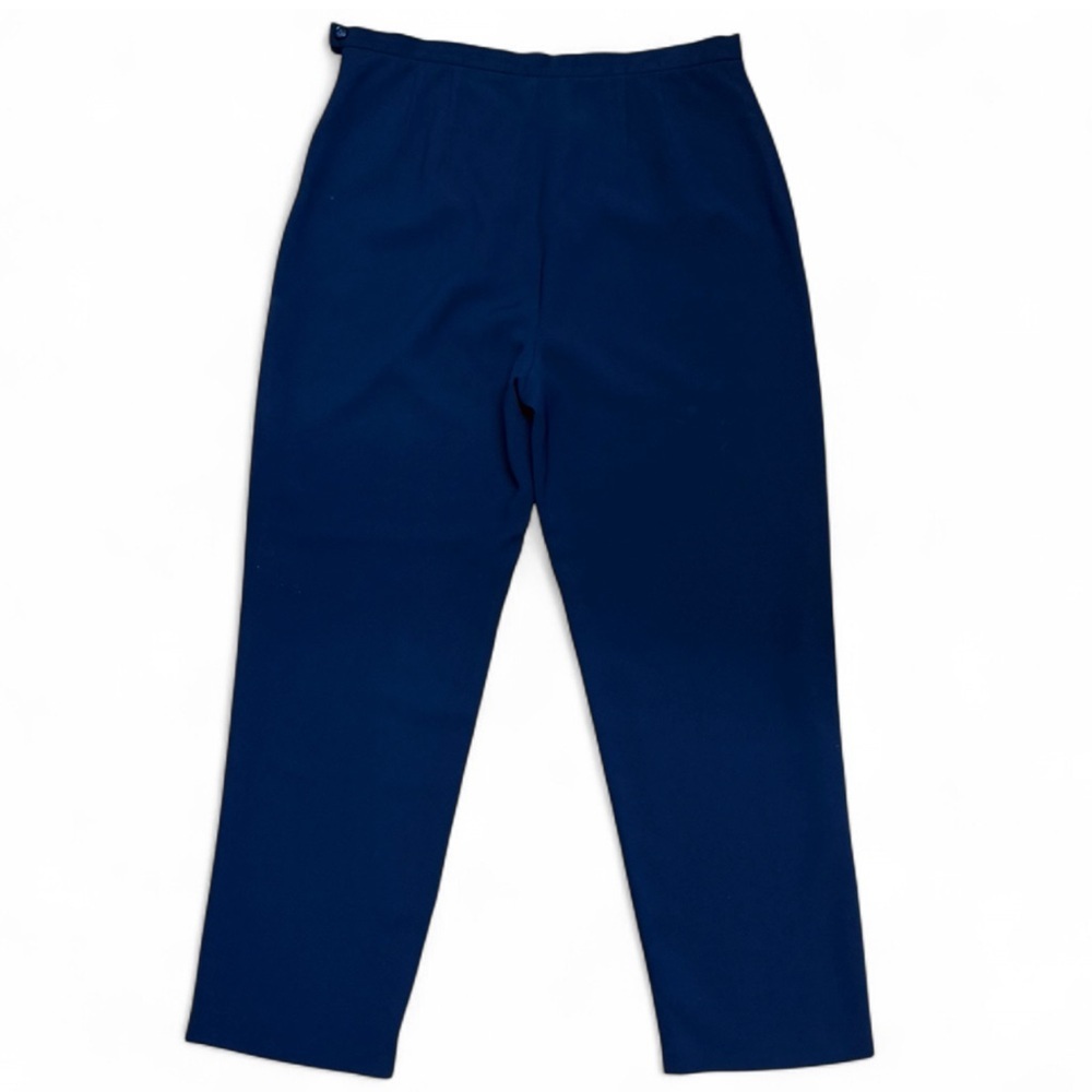 DUE per DUE Elegant Women's Navy Trousers - Picture 7 of 7